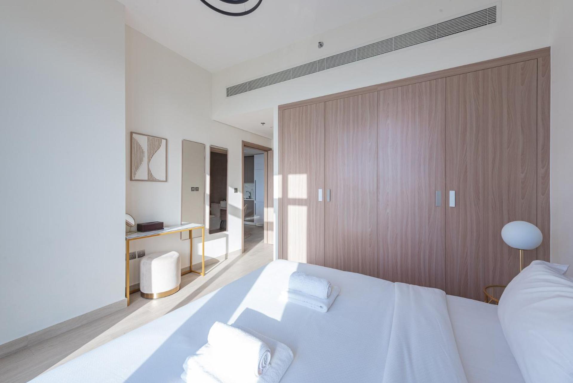 Cozy & Convenient 1Br Haven In Al Jaddaf Lejlighed Dubai Eksteriør billede