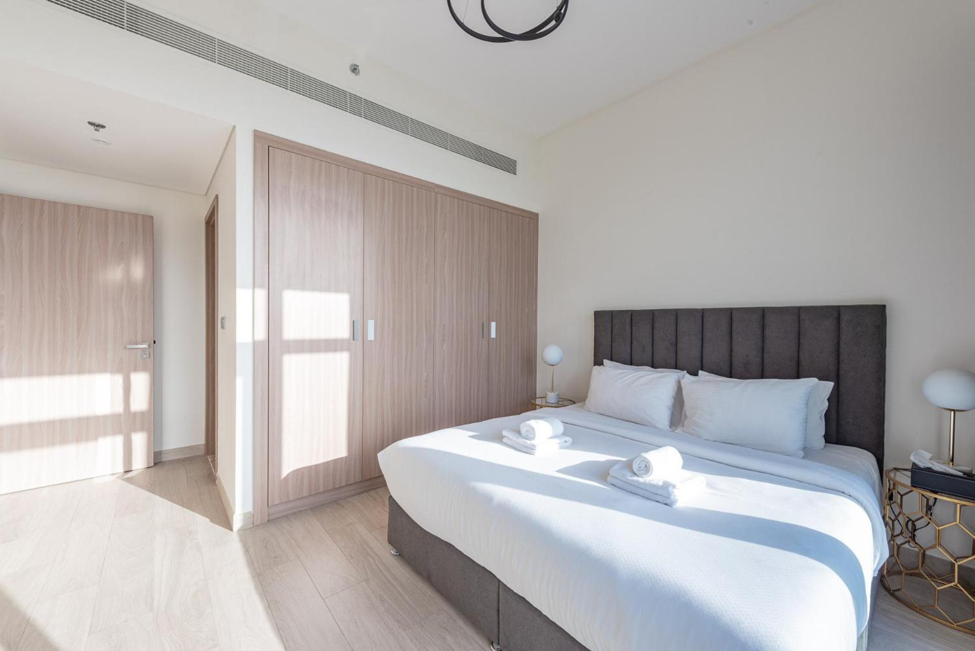 Cozy & Convenient 1Br Haven In Al Jaddaf Lejlighed Dubai Eksteriør billede