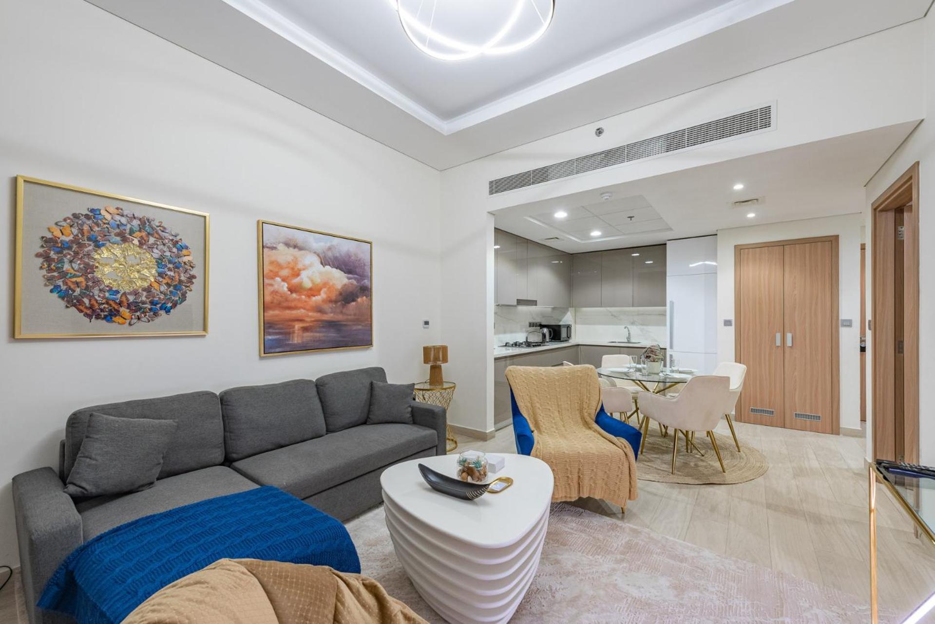 Cozy & Convenient 1Br Haven In Al Jaddaf Lejlighed Dubai Eksteriør billede