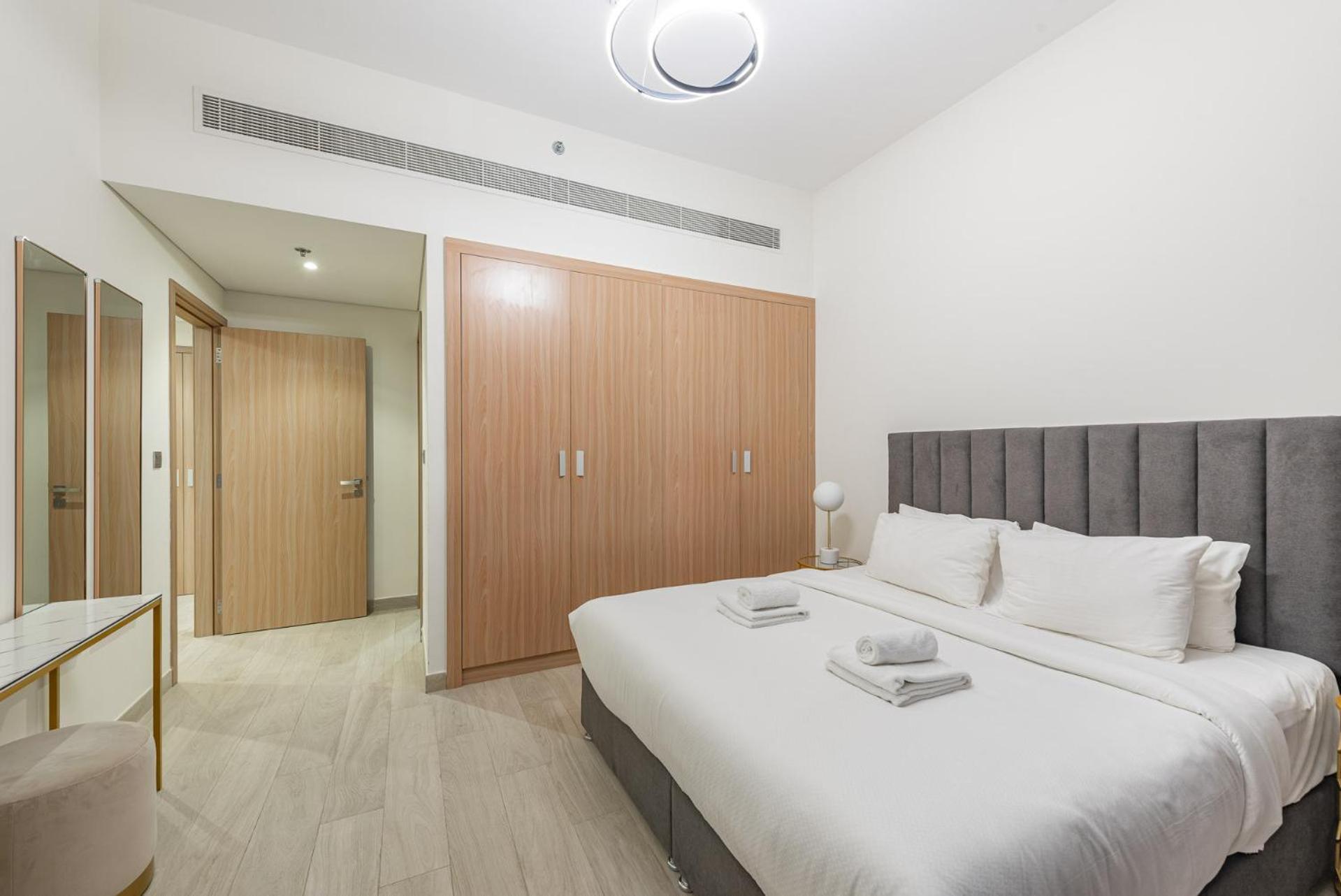 Cozy & Convenient 1Br Haven In Al Jaddaf Lejlighed Dubai Eksteriør billede
