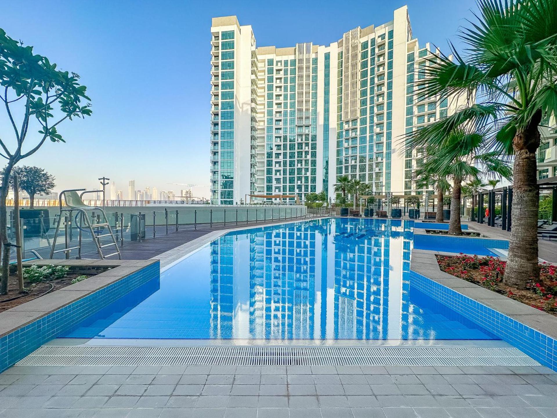 Cozy & Convenient 1Br Haven In Al Jaddaf Lejlighed Dubai Eksteriør billede